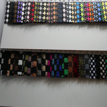 马毛印花箭条 仿马毛压胶正方格 菱形格仔条纹人造毛服装鞋材面料