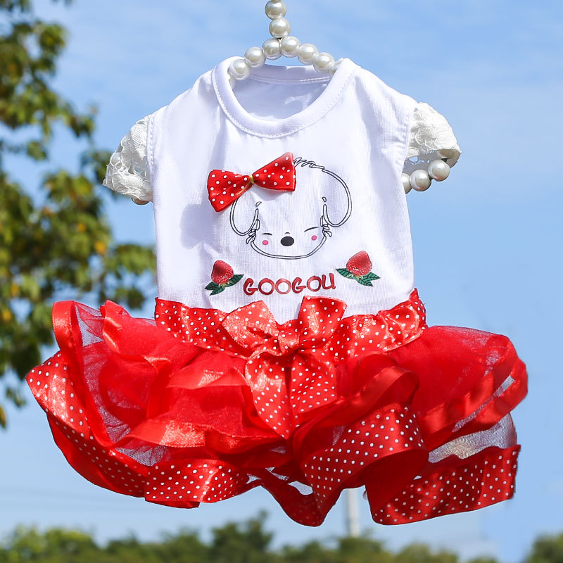 Pettiskirt de frutas Rojo