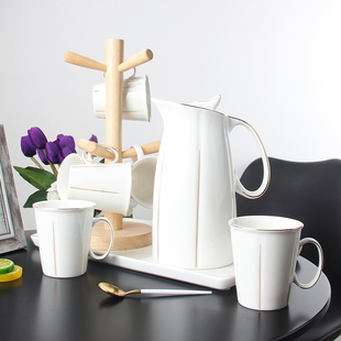 ✅ Large Capacity Ceramic Household Cold Water Pitcher, High Aesthetic Value, Suitable for Cold Boiled Water, High Temperature Resistant, Glass Storage Tea Pitcher