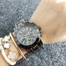 流行的石英表一件代发dw满天星三眼六针装饰男手表卡家小西欧手表