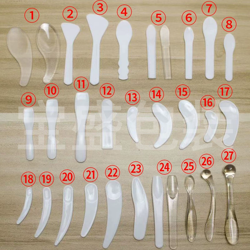 Фабрика прямой маски ложка маска палку маска для глаз ложка зубной порошок ложка Маска кисть крем маленькая ложка косметические упаковочные материалы