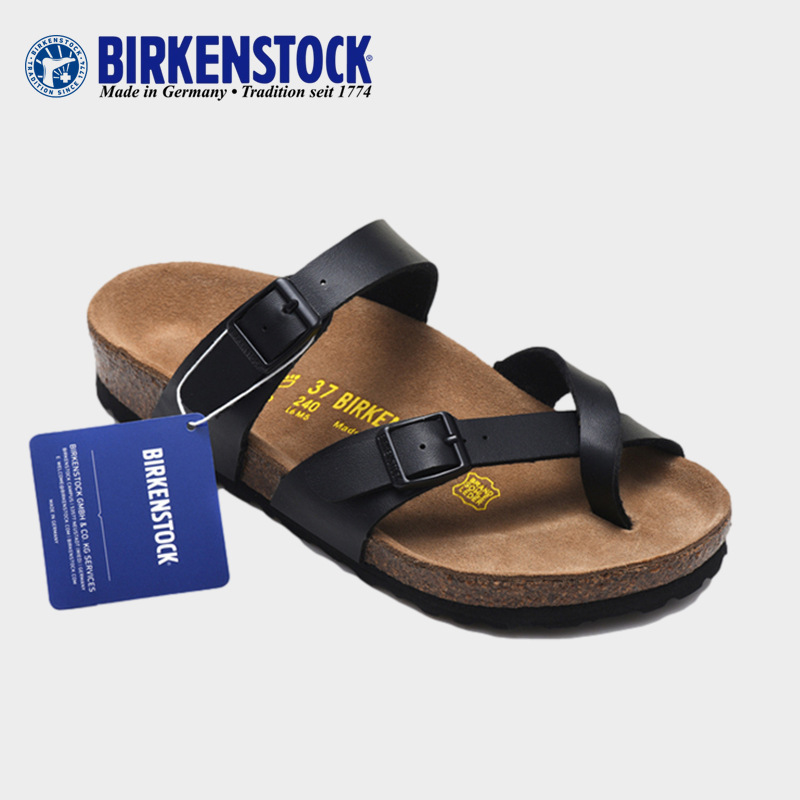New Soft-soled Couple Sandals and Slippers Beach Shoes Retro Beach Slippers Mayari Slip-on Sandals Cork Men's and Women's Shoes