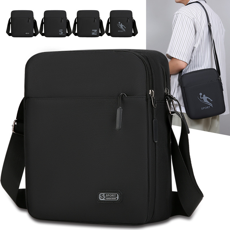 Men's New Crossbody Handbag Waterproof Oxford Cloth Bag Casual Simple Shoulder Bag Trendy Business Casual Men's Bag Men's New Crossbody Handbag Waterproof Oxford Cloth Bag Casual Simple Shoulder Bag Trendy Business Casual Men's Bag
