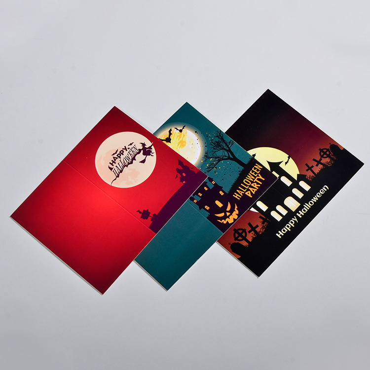 卡通节日贺卡祝福感谢香味卡片 新年问候通用小卡片