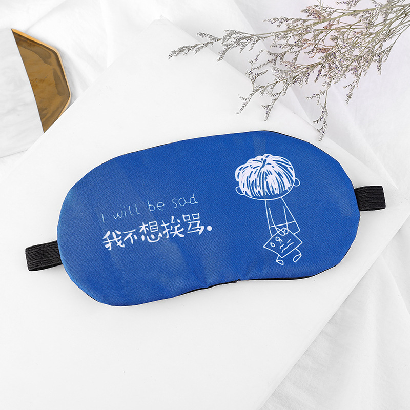 Mejores ventas 3D lindas máscaras de ojos para dormir máscaras de ojos para dormir máscaras de ojos de dibujos animados bolsa de hielo frío y caliente doble máscaras de ojos al por mayor en stock