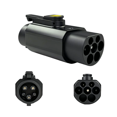 European to American Charging Pile Adapter Type2 European Standard Pile Adapter Type1 American Standard Car J1772 Ford Chevrolet (EV şarj adapterləri) - european-to-american-ordinary-style