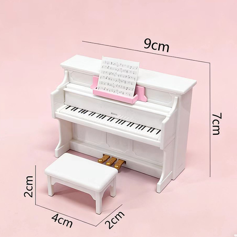 분홍색과 흰색 피아노 [악보 포함]