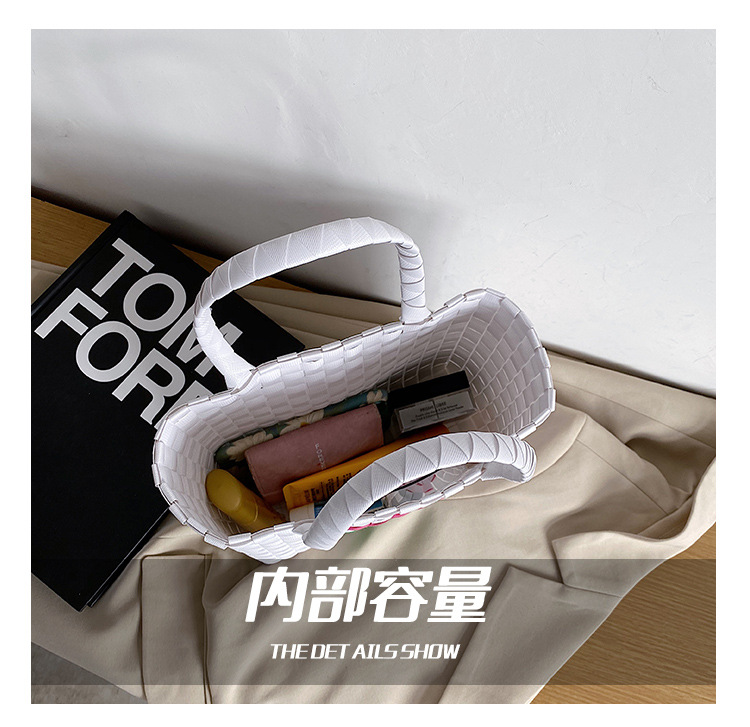 Fashion Woven Flower Portable Bag display picture 36