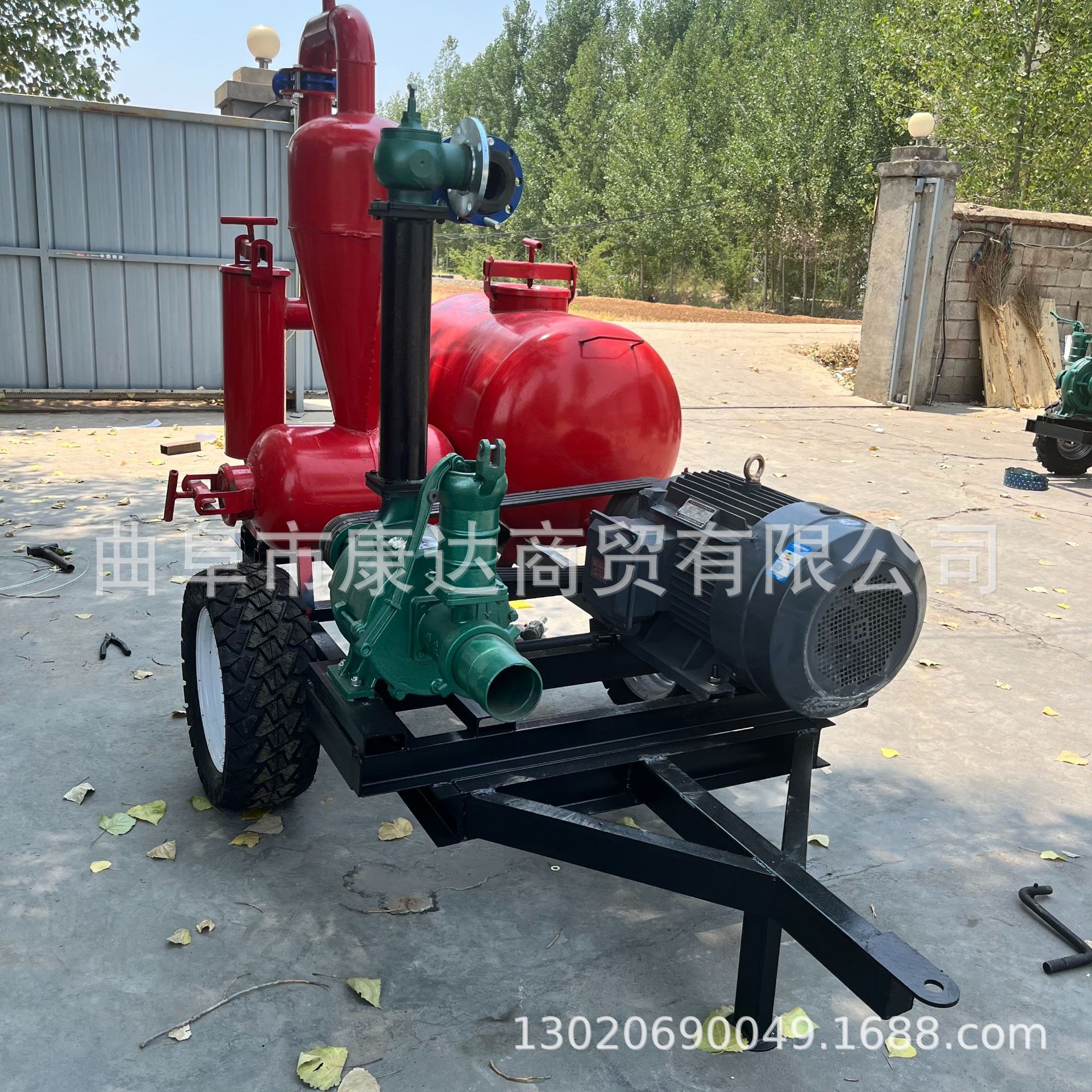 3寸4寸带滴管微喷带水泵双叶轮喷灌泵电机款水泵2层4寸层过滤泥沙