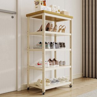 Shoe Rack for Home Use, Simple Multi-Layer Floor-Standing Sturdy Storage Rack, Indoor Rental House Dormitory Multi-Purpose Dustproof Multifunctional
