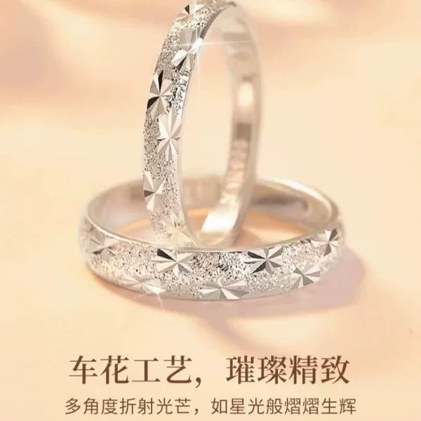 Gypsophila Ring for Female Couple, Niche Design, Valentine's Day 520 Birthday Gift for Girlfriend and Boyfriend