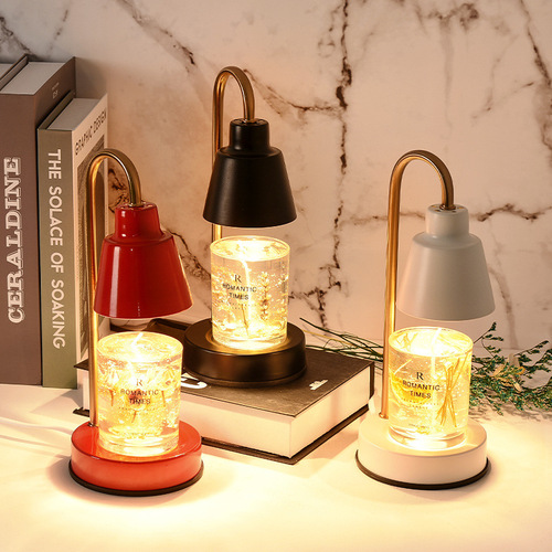Scented Wax Melting Lamp, European Romantic Scented Indoor Multi-functional Home Electric Plug-in Creative Scent Diffuser Candle Lamp