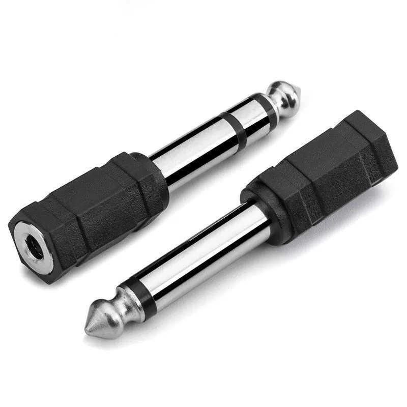 3.5mm к 6.35 аудио моно общественный 6.5mm к 3.5 родительский электрический пианино микрофон для наушников адаптер