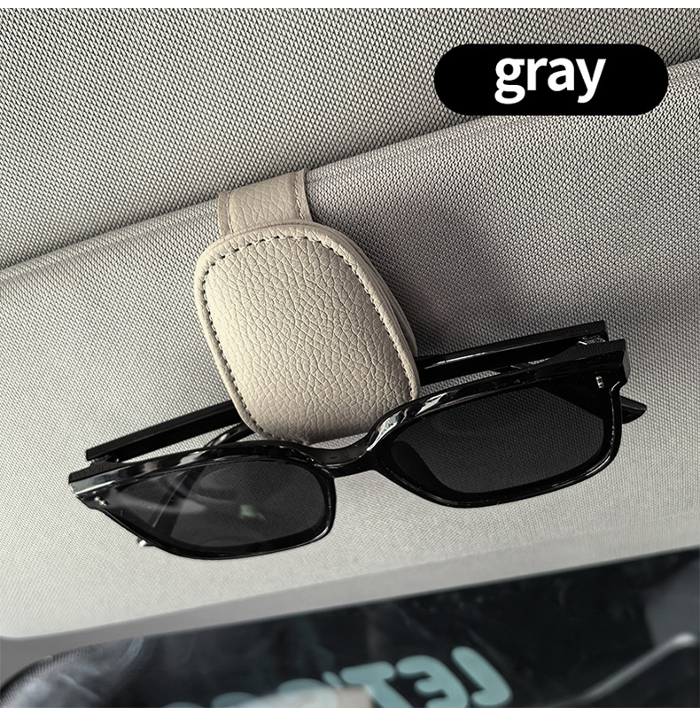 Cross-Border Car Glasses Clip Multifunctional Car Sun Visor Storage Clip Glasses Holder Car Sunglasses Clip Interior Supplies
