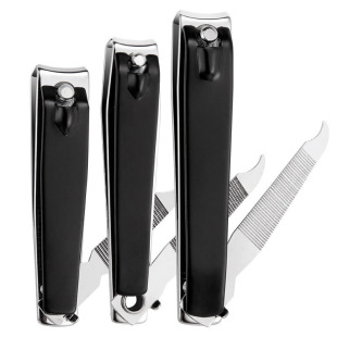 SOURCE Factory in stock household nail clippers suit anti-splash large nail clippers nail clippers 211 with file wholesale