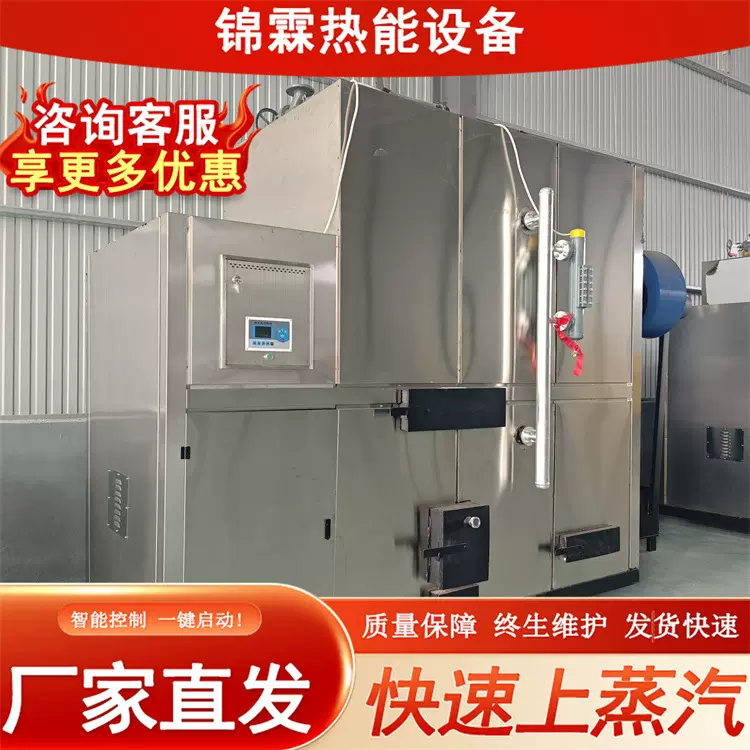 水泥制品养护颗粒蒸汽发生机操作便捷厂家直供1T生物质蒸汽发生器