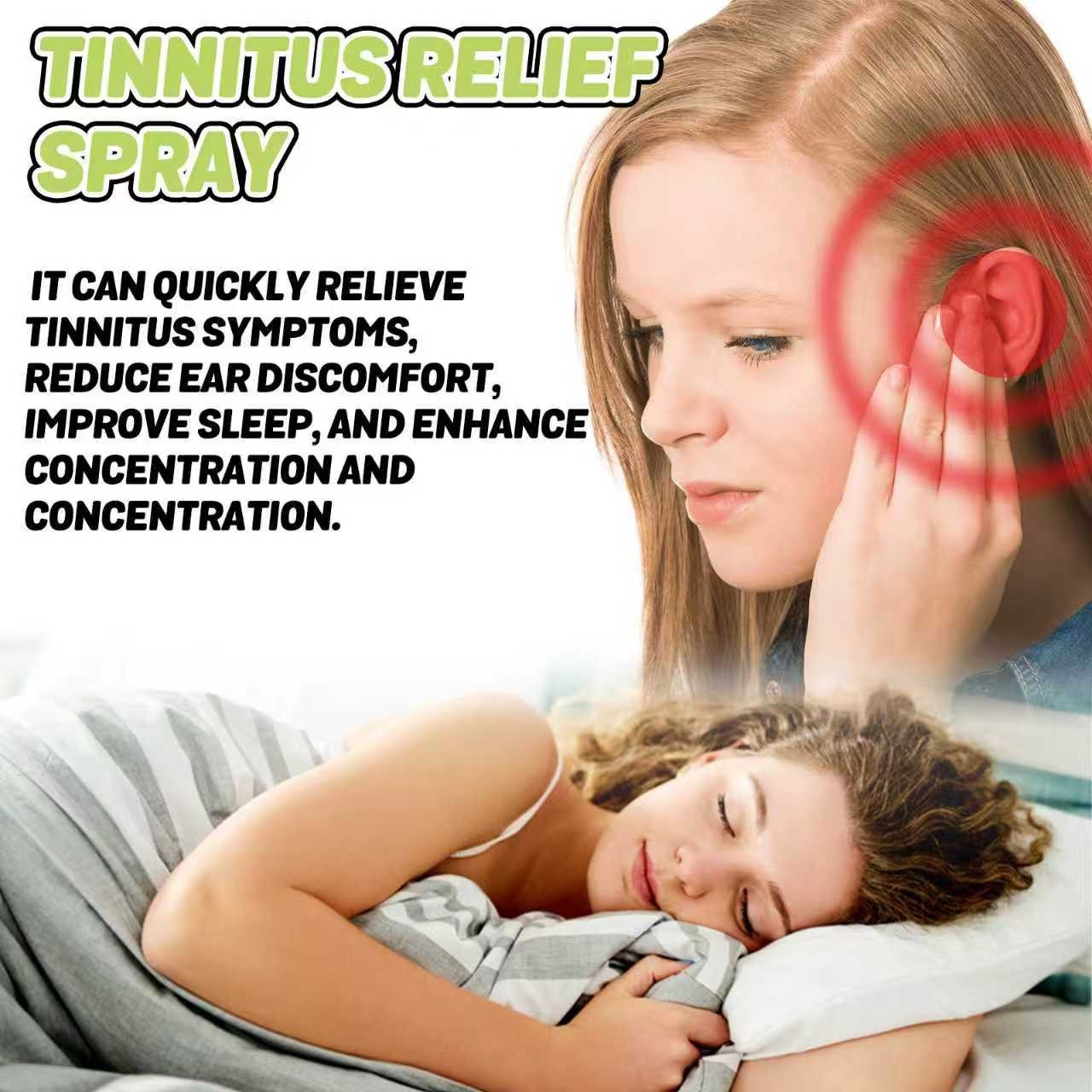 Tinnitus Relieve Spray Cleaning earwax Relieving tinnitus on the…