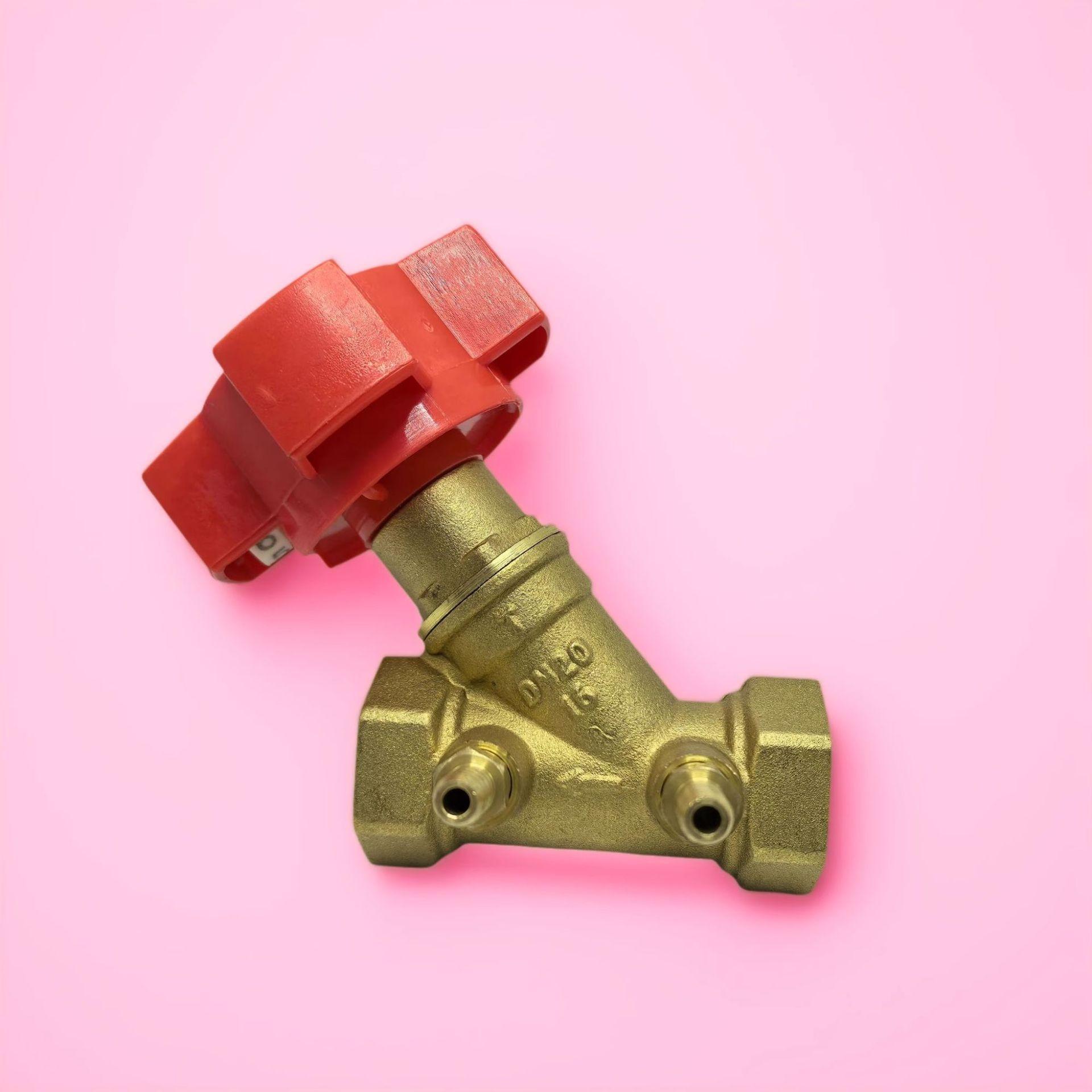 黄铜平衡阀DN40数字锁定静态平衡阀水压力螺纹玉环铜阀门厂家