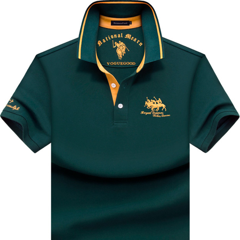 正品保罗短袖t恤男衫新款男装衣服夏季大码高端品牌男士上衣