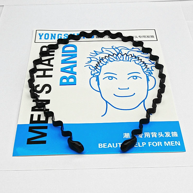 Обруч для волос для мужчин Обруч для волос Корейский невидимый спортивный прилив простой корейский стиль