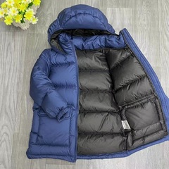 Children's Goose Down Jacket, Long-Sleeve, Thickened, Unisex (Boys and Girls), Cold-Proof 90% White Goose Down, Suitable for Medium to Large Children, Winter Outerwear