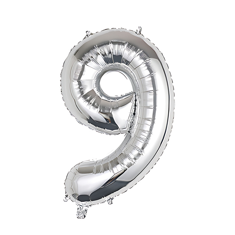 [Hengyue] globo decorativo para Sala de bodas, globo con números grandes de 32 pulgadas, decoración para fiesta de banquete de cumpleaños