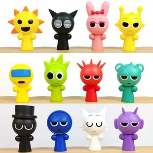 Фигурки Sprunki из игры крупные