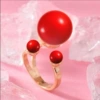 Big red imitation gold
