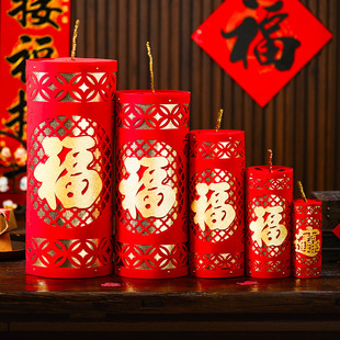 New Year's Day Cannon Decoration Heap 2025 New Year's Day Shopping Mall Spring Festival Firecrackers Simulation Firecrackers Decoration Scene Layout Supplies