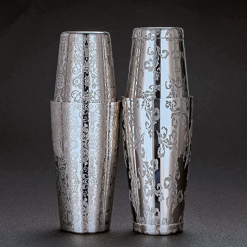 Boston Cocktail Shaker in Use