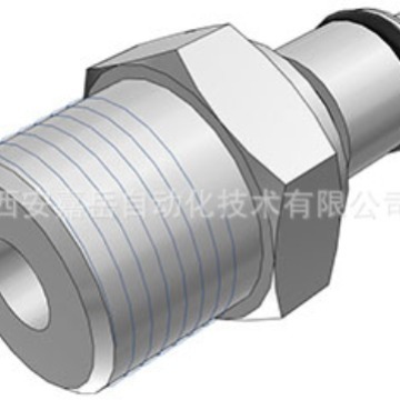 CPC产品 LC系列镀铬黄铜接头 高温高压环境适用接头LCD24006BSPT