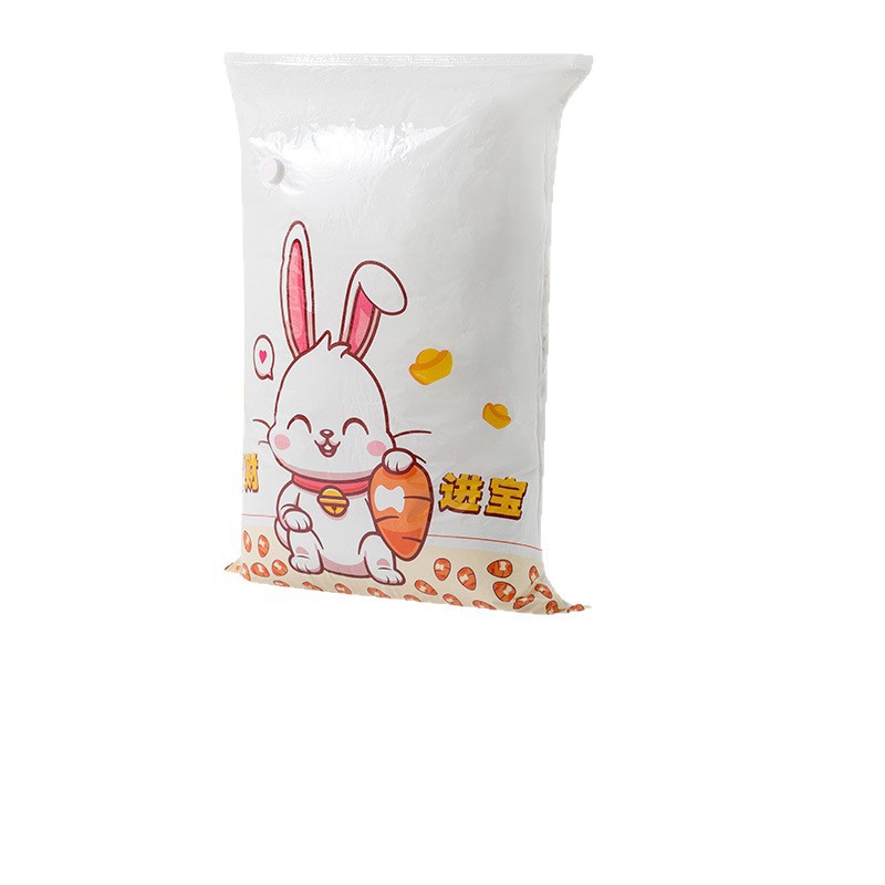 Bolsa de vacío para ropa/edredón, transparente, gran capacidad