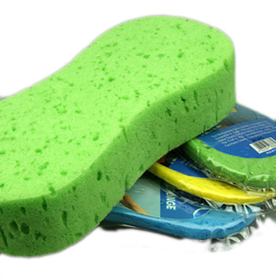 Car wash sponge 8 Compressed sponge foam Cleaning Cotton Sponge Car home dual