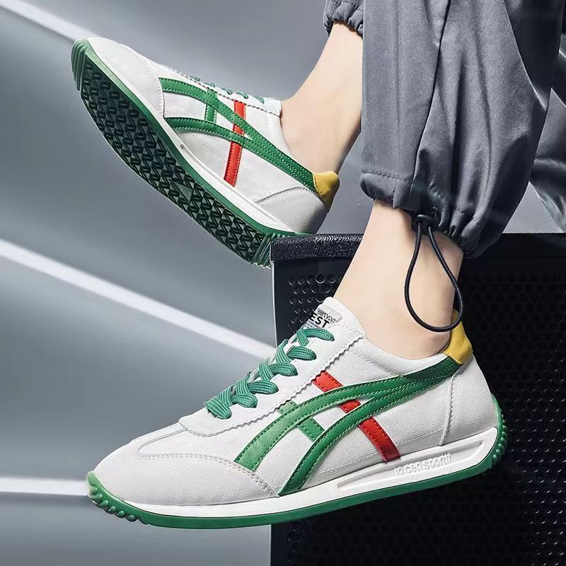 Zapatos de hombre verano transpirable 2025 nuevos zapatos deportivos para correr Forrest Gump zapatos de tabla de suela suave de todo fósforo para hombre zapatos de lona casuales