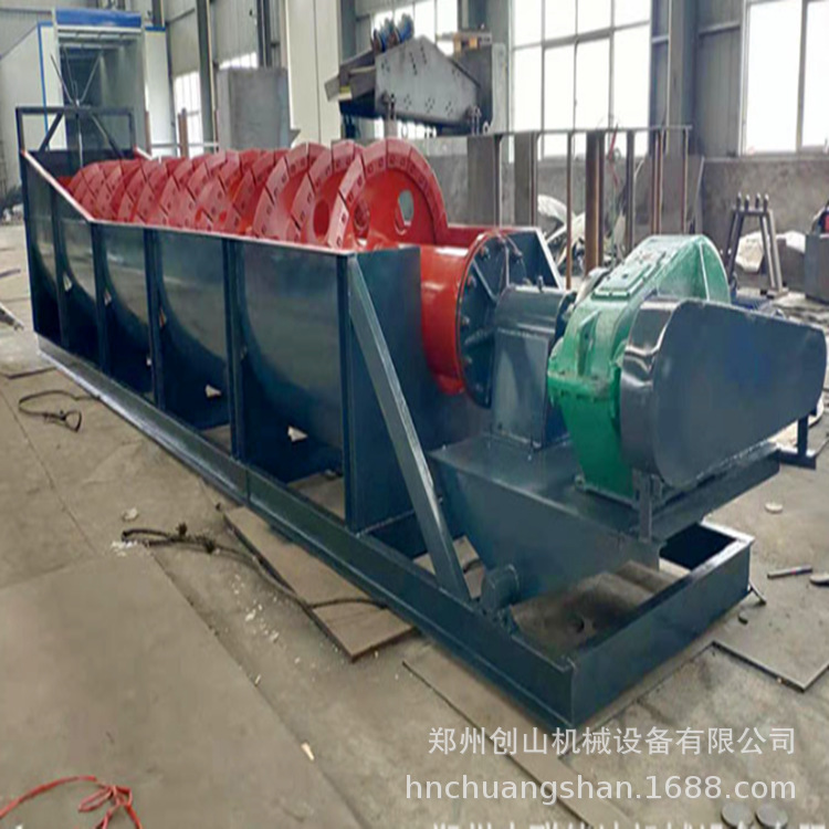 供应洗石机价格  1000型螺旋洗石机设备  螺旋洗沙机  滚筒洗石机