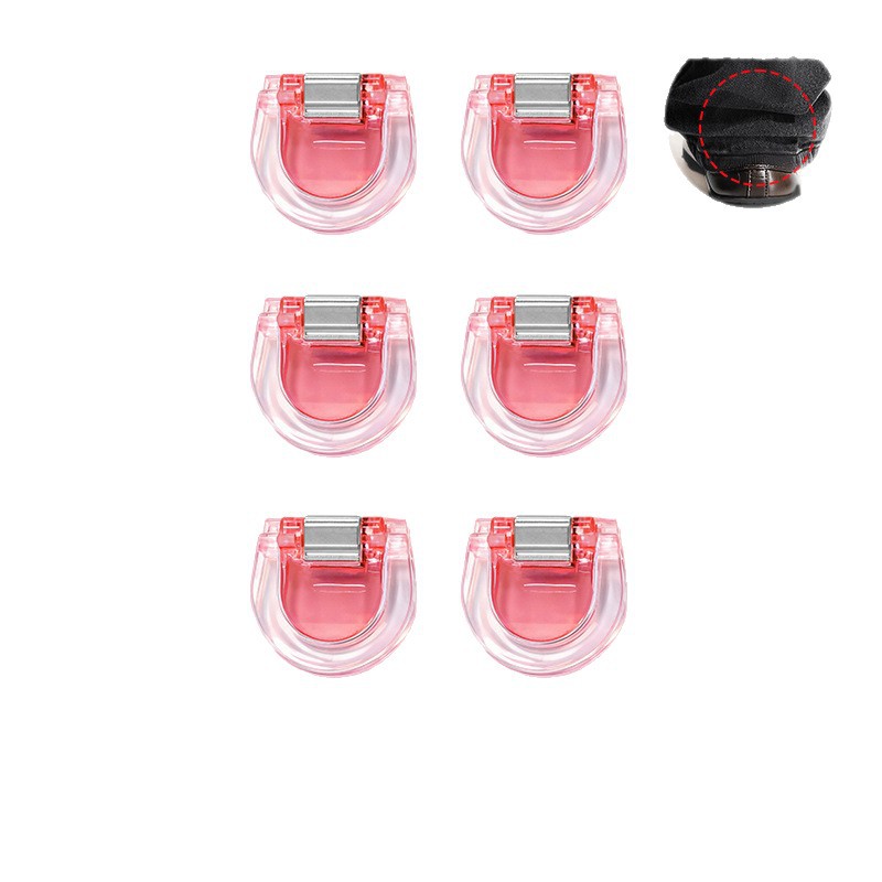 Pantalones demasiado largos para cortar el artefacto invisible de fijación de la pierna de los pantalones, fijación de la pierna de los pantalones, ajuste de la abertura