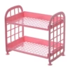 Ordinary double-layer shelf-pink