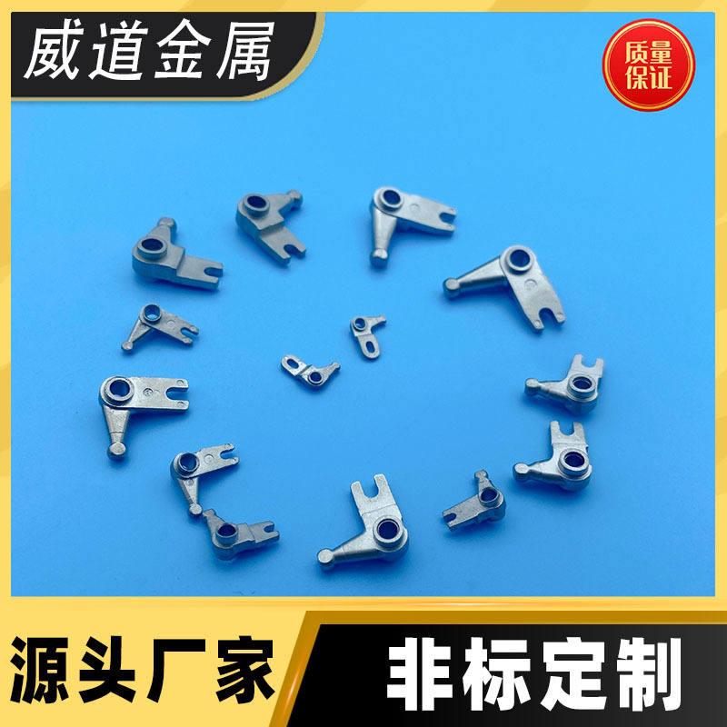 厂家直销气动配件平行夹爪不锈钢拨叉摆臂SMC型气动手指气缸MHZ2