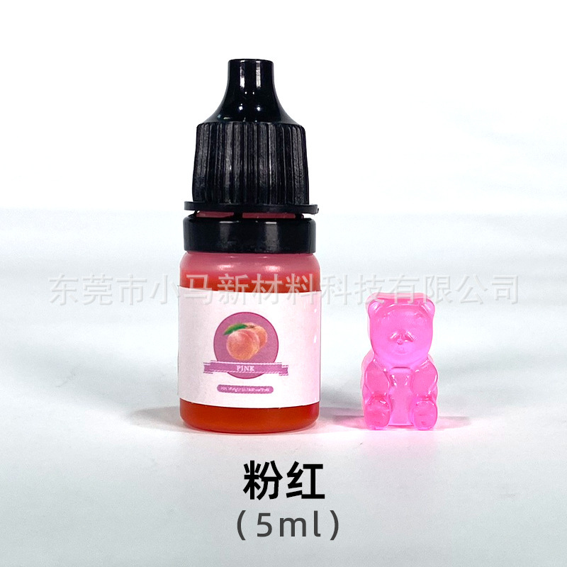 クロスボーダー UV 接着剤クリスタル接着剤 24 色 5 ミリリットルカラー手作り DIY 油性カラー顔料 ab 接着剤液体顔料|undefined