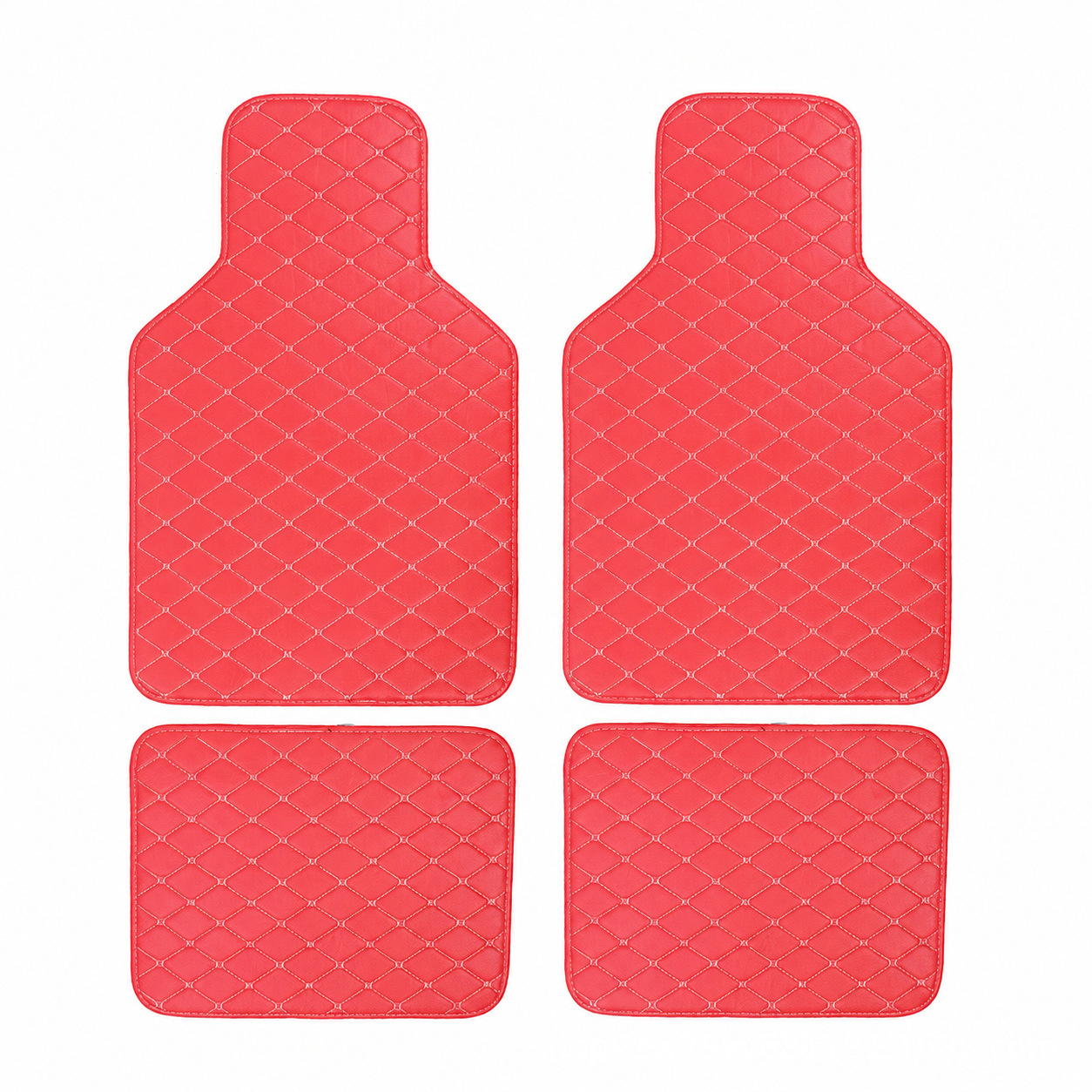 Amazon universal car floor mats, foreign trade car mats, all-season right-hand drive car leather floor mats