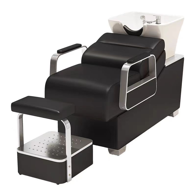 Barrazos plateados negros con pedal alto