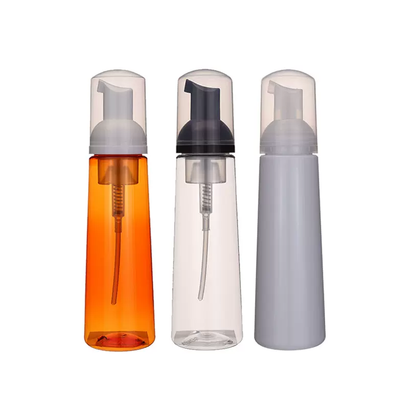 可定制250ml儿童起泡瓶 按压式打泡瓶 洗面奶泡沫瓶护肤品分装瓶