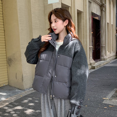 2025冬季新款百搭立领棉衣棉服宽松韩版时尚百搭洋气简约女士外套