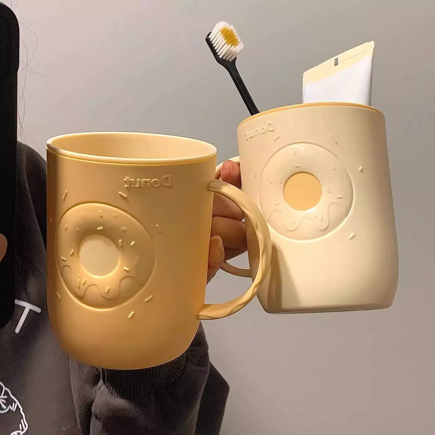 漱口杯简约洗漱杯学生宿舍女生刷牙杯家用情侣牙具牙缸杯子洗漱台