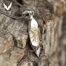 「许愿石」 复古男士项链 男生轻奢礼物 陨石高级感吊坠男