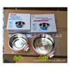 Stainless steel suspension dog bowl cat bowl can be fixed cage stainless steel pet bowl can be removed for easy cleaning bowl