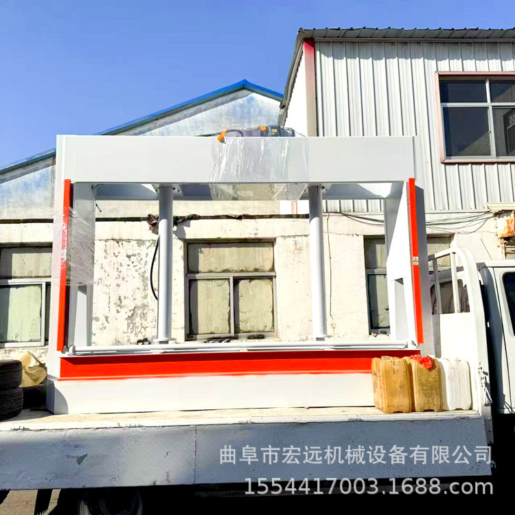 亳州 叉车槽液压冷压机 实木复合门压平冷压机 新增底盘定时功能