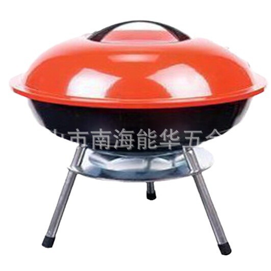 Parrilla para barbacoa, soporte para barbacoa al aire libre, venta directa de fábrica, parrilla portátil de trípode de 14 pulgadas, estufa de manzana para barbacoa para el hogar, venta al por mayor