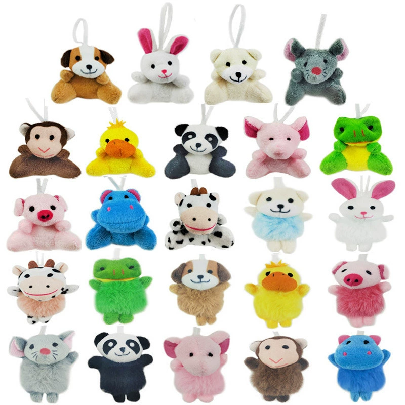 Плюшевые игрушки куклы оптом 24 леса животных плюшевые куклы подвески пасхальные амазонка