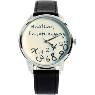 Y 97337 Quartz Geneva Leather Watch ŮʿʯӢ�ֱ� �羳��